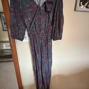 Floral Patterned Jumpsuit